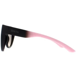 Smith Round^Sunglasses Crusader N6T 1C Matte Black Dark Grey