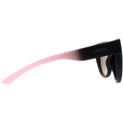 Smith Round^Sunglasses Crusader N6T 1C Matte Black Dark Grey