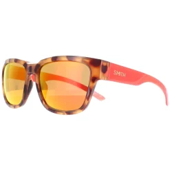 Smith Rectangle^Sunglasses Ember O63 X6 Havana Red Red Polarised