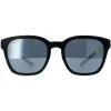 Smith Square^Sunglasses Founder Slim PGC XB Matte Black Yellow Chromapop Silv