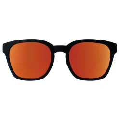 Smith Square^Sunglasses Founder Slim S37 X6 Matte Black Chromapop Red Mirror