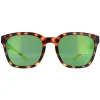 Smith Square^Sunglasses Founder A84 X8 Matte Tortoise Green Mirror