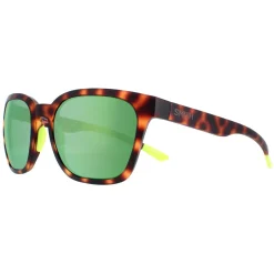 Smith Square^Sunglasses Founder A84 X8 Matte Tortoise Green Mirror