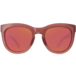 Smith Cat-Eye^Sunglasses Sidney F45 E7 Beige Pink Chromapop Rose Gold Mirror
