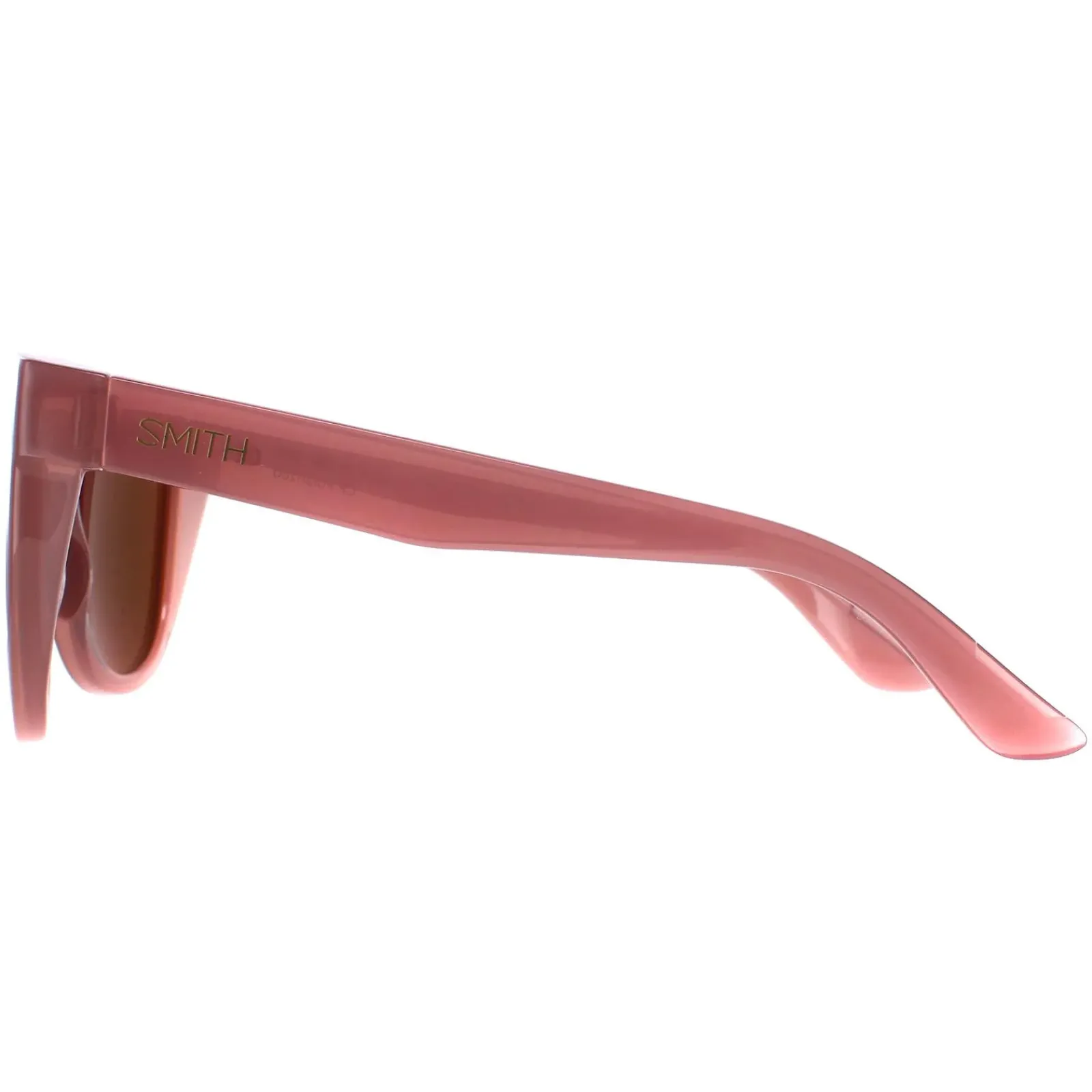 Smith Cat-Eye^Sunglasses Sidney F45 E7 Beige Pink Chromapop Rose Gold Mirror