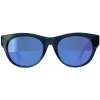 Smith Round^Sunglasses Sophisticate OXZ TE Blue Crystal Chromapop Violet Mir