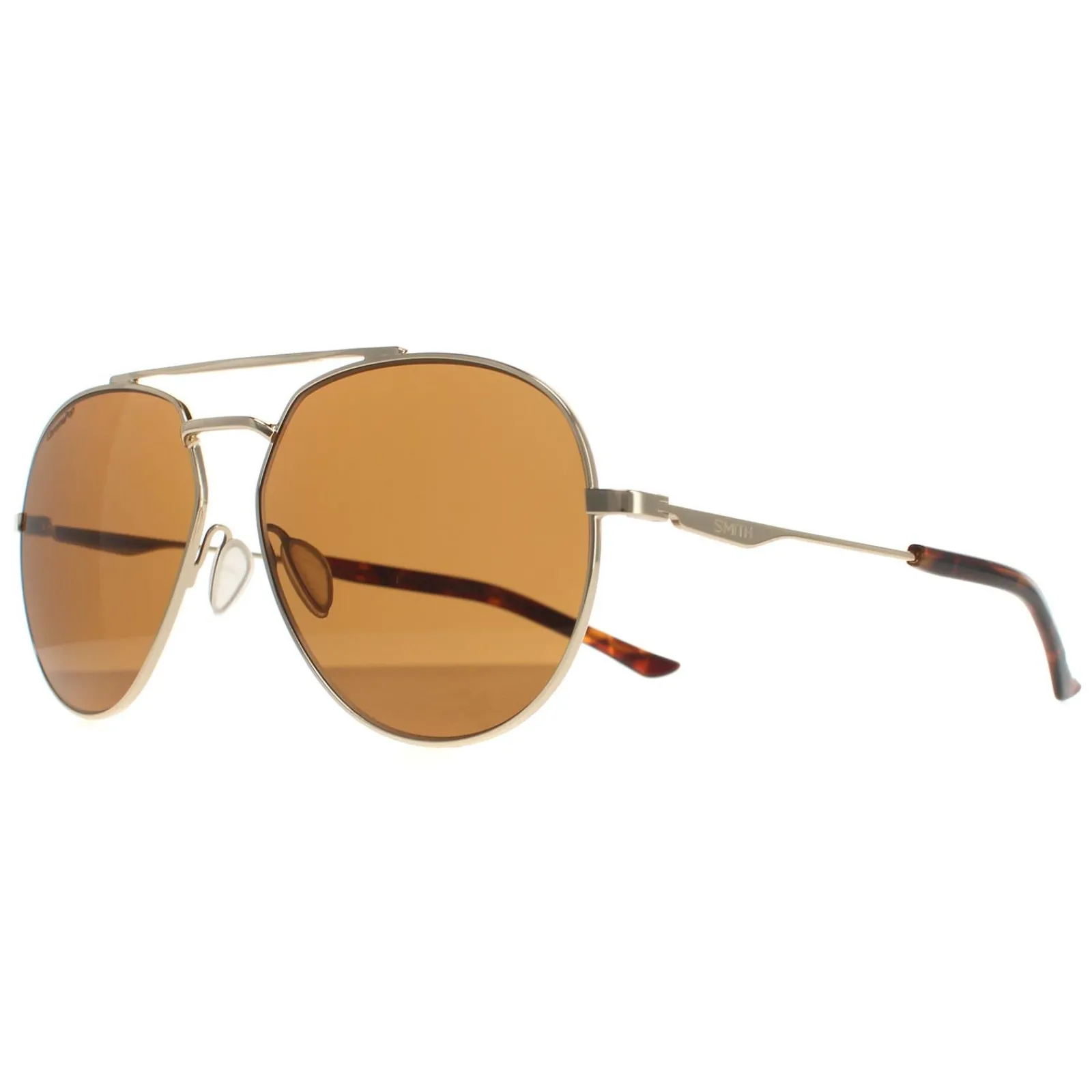 Smith Polarised^Sunglasses Westgate J5G L5 Gold Chromapop Brown Polarized
