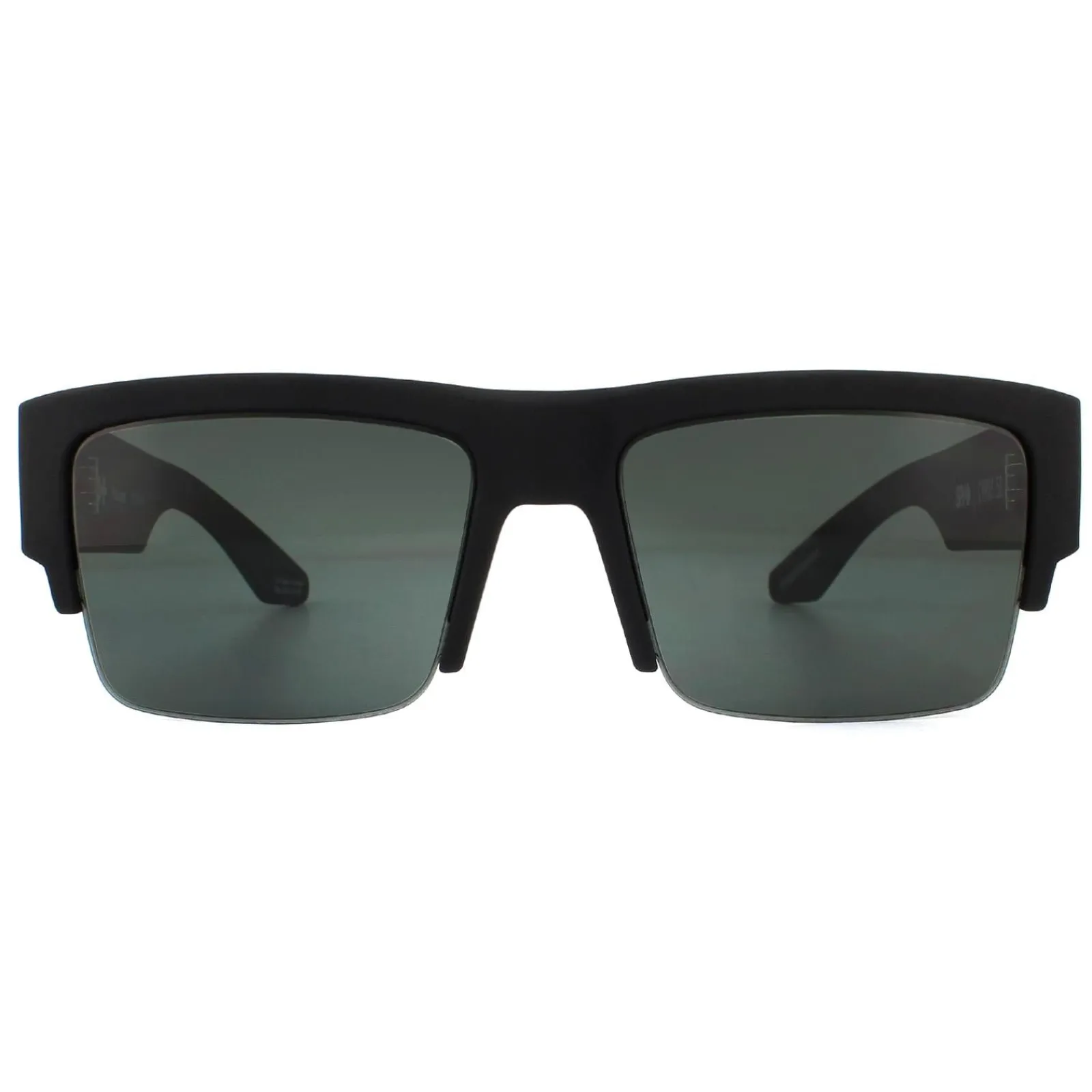 Spy Polarised^Sunglasses Cyrus 50/50 6700000000058 Soft Matte Black HD Plus Grey