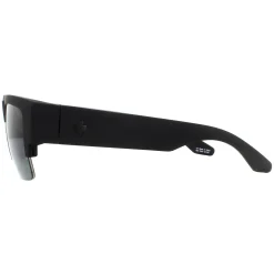 Spy Polarised^Sunglasses Cyrus 50/50 6700000000058 Soft Matte Black HD Plus Grey