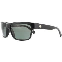 Spy Polarised^Sunglasses Frazier 673176038864 Black Happy Grey Green Polarized