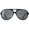 Sunoptic Aviator|Aviator^Sunglasses AP102 A Black Clear Smoke