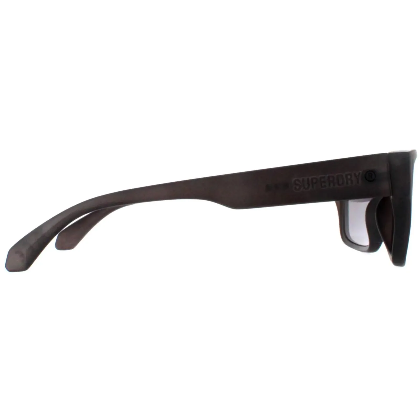 Superdry Rectangle^Sunglasses 5004 108 Black Purple Flash Mirror