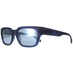 Superdry Rectangle^Sunglasses 5004 106 Matte Navy Silver Mirror