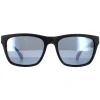 Superdry Polarised|Rectangle^Sunglasses 5009 104P Black Silver Mirror Polarized