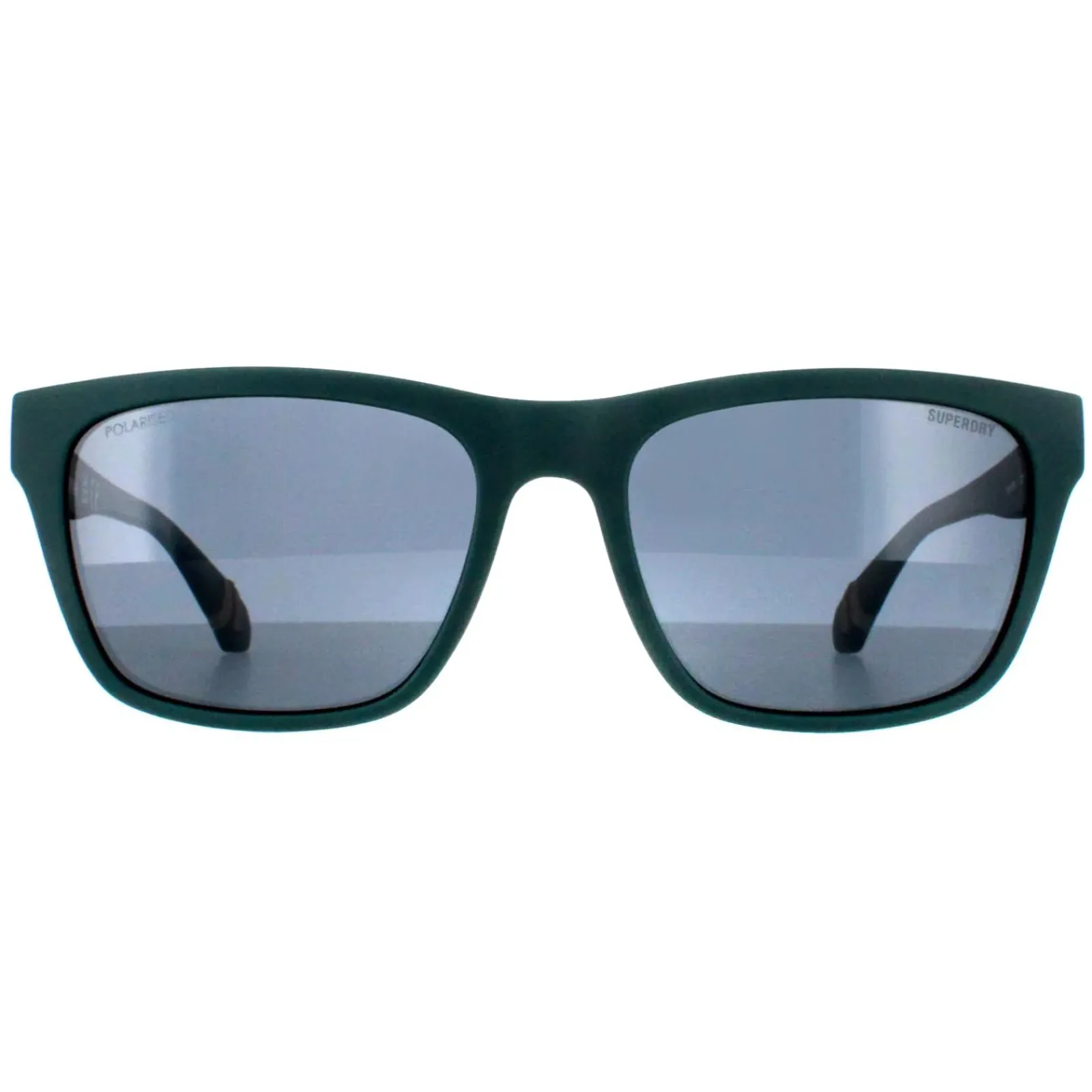 Superdry Polarised|Rectangle^Sunglasses 5009 107P Green Grey Polarized