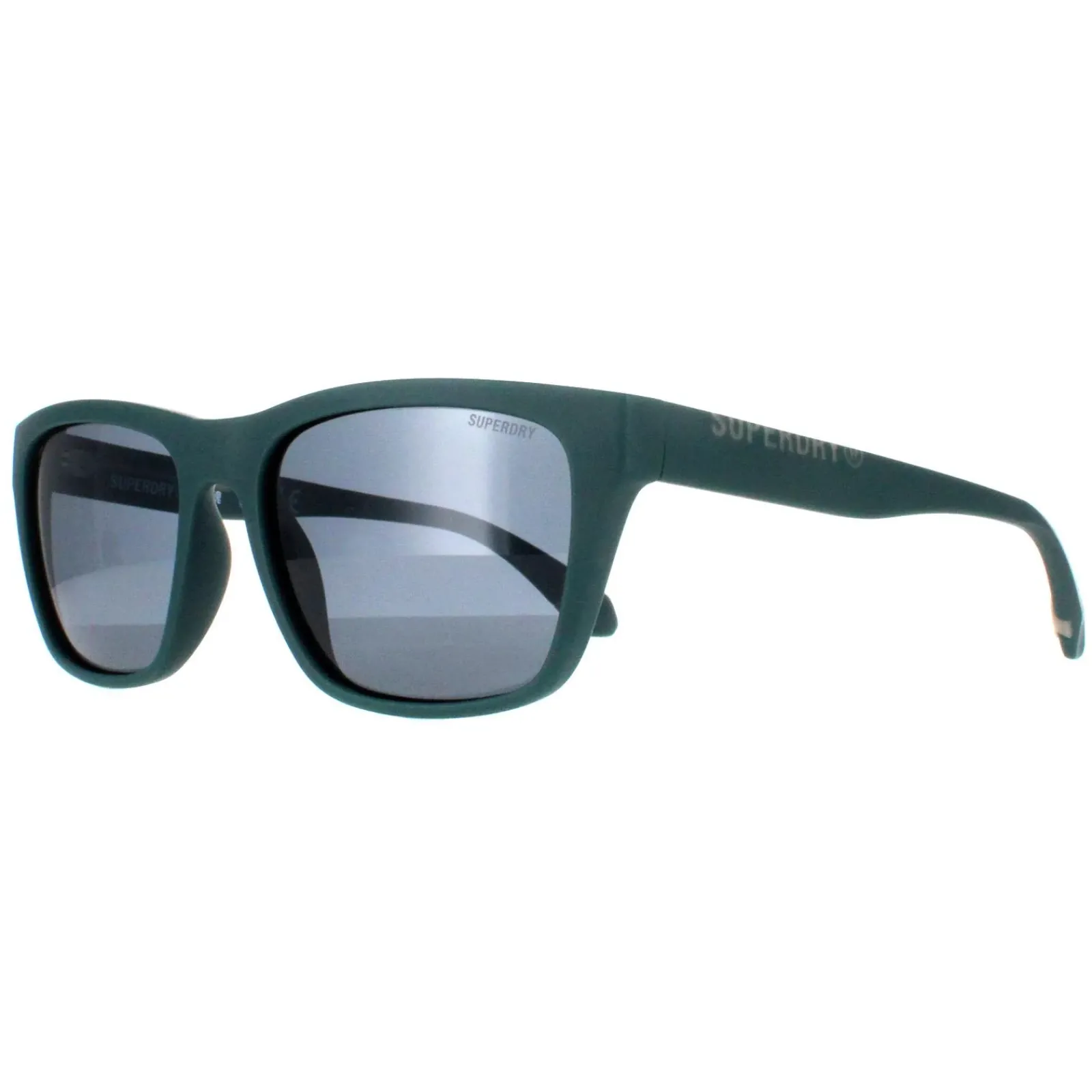 Superdry Polarised|Rectangle^Sunglasses 5009 107P Green Grey Polarized