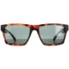 Superdry Rectangle^Sunglasses Disruptive SDS 102P Rubberised Tortoise Green Pola
