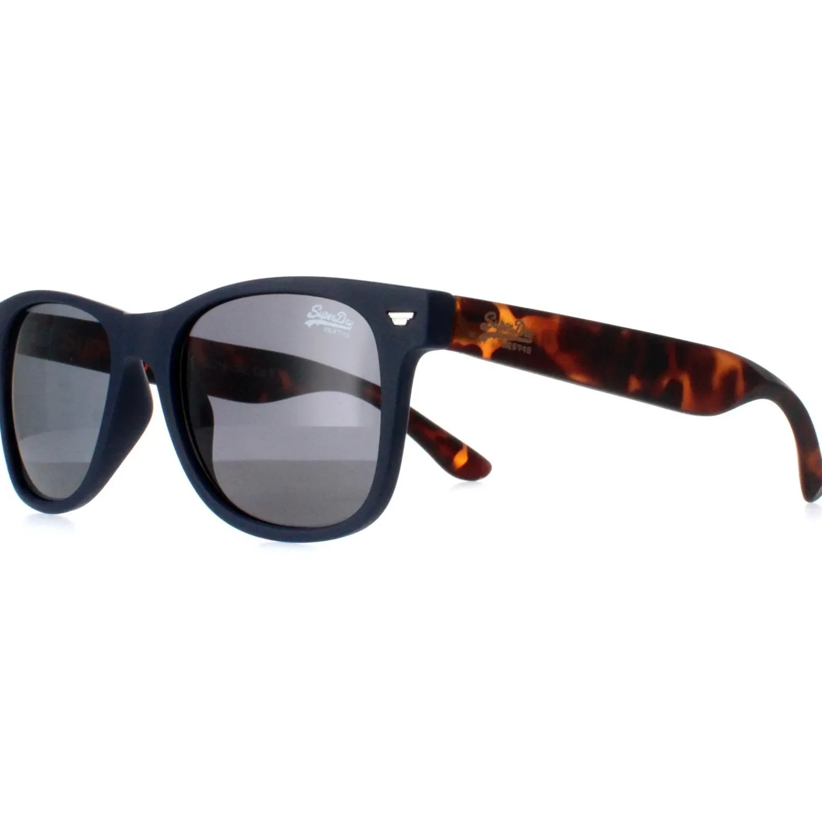 Superdry Square^Sunglasses Raglan 106 Matte Navy Smoke Grey