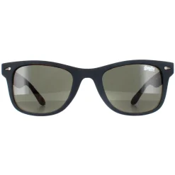 Superdry Square^Sunglasses Rookie 106 Matte Navy Havana Green