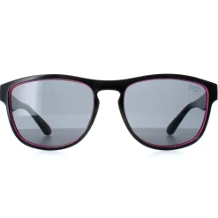 Superdry Square^Sunglasses Thirdstreet 172 Glossy Black Pink Grey