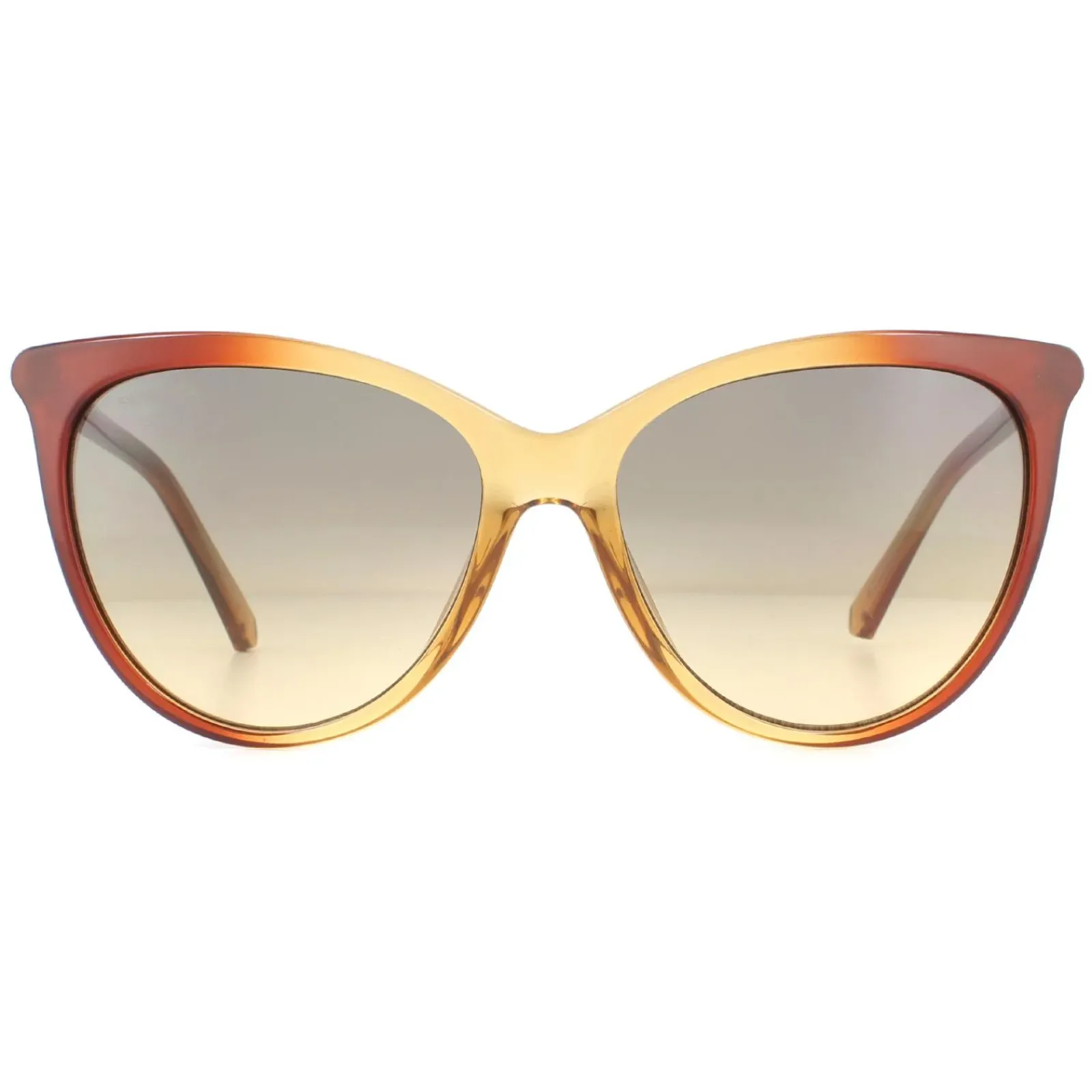Swarovski Cat-Eye^Sunglasses SK0226 47F Light Brown Transparent Brown Gradient