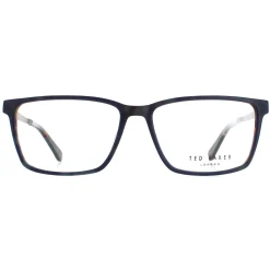 Ted Baker Rectangle^Glasses Frames TB8218 Silas 661 Navy Tortoise Men