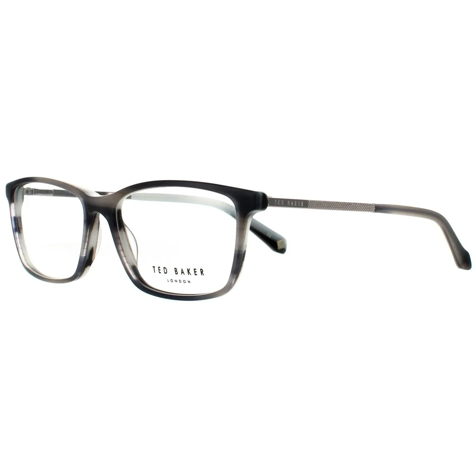 Ted Baker Rectangle^Glasses Frames Evan TB8189 908 Grey Horn Men