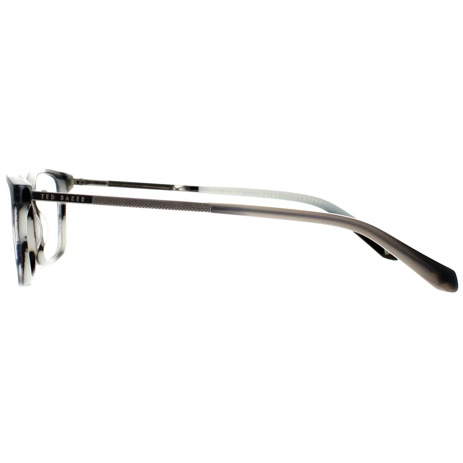 Ted Baker Rectangle^Glasses Frames Evan TB8189 908 Grey Horn Men