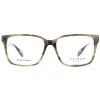 Ted Baker Ted Baker|Rectangle^Glasses Frames Noble TB8198 953 Grey Horn Men Women