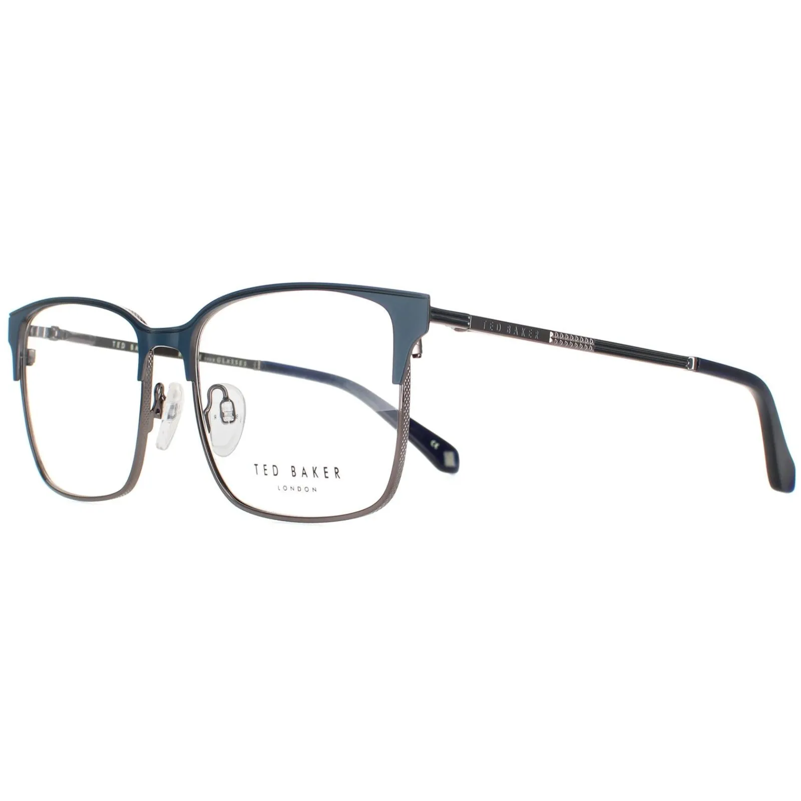 Ted Baker Ted Baker|Square^Glasses Frames TB4294 Powell 503 Navy Blue Men Women