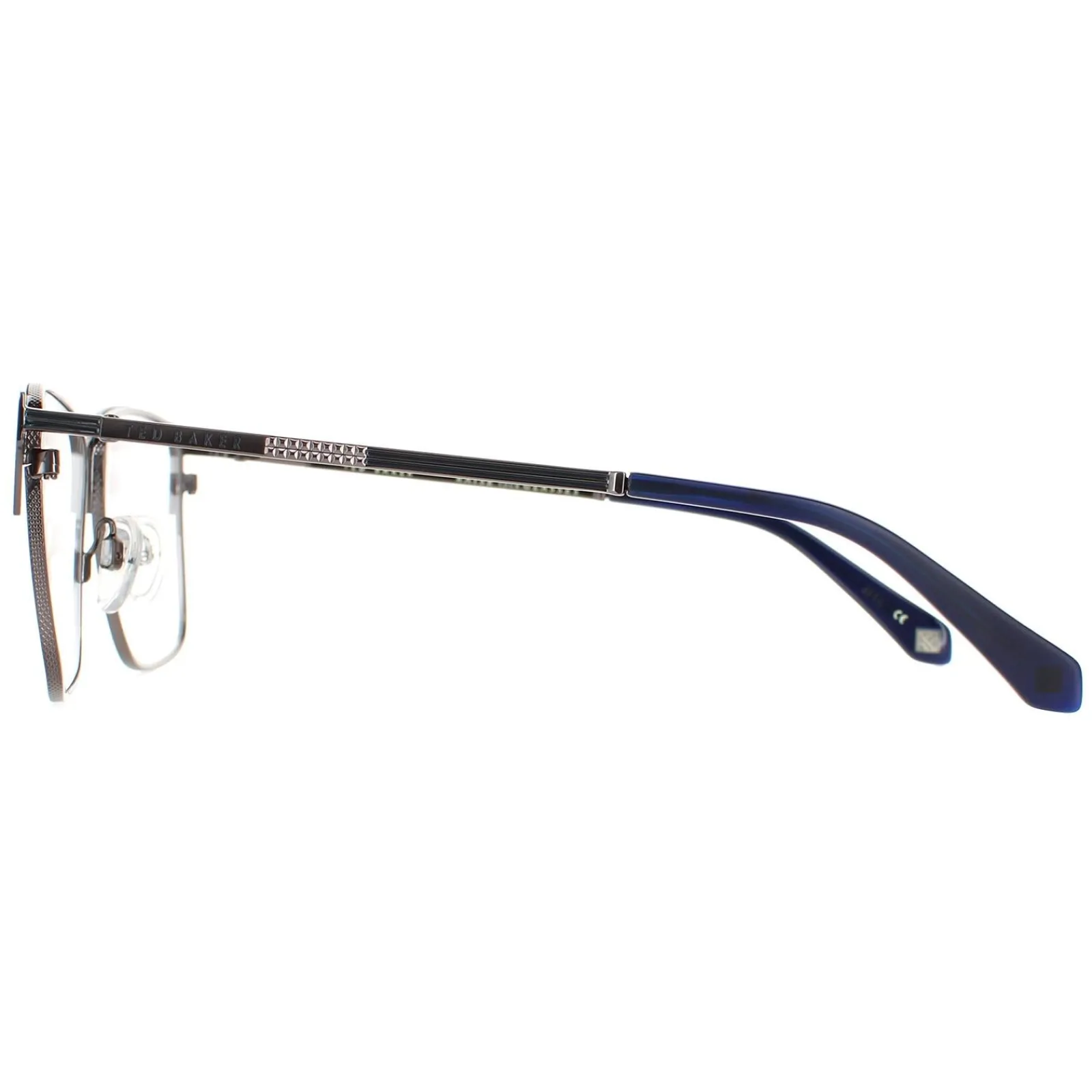 Ted Baker Ted Baker|Square^Glasses Frames TB4294 Powell 503 Navy Blue Men Women