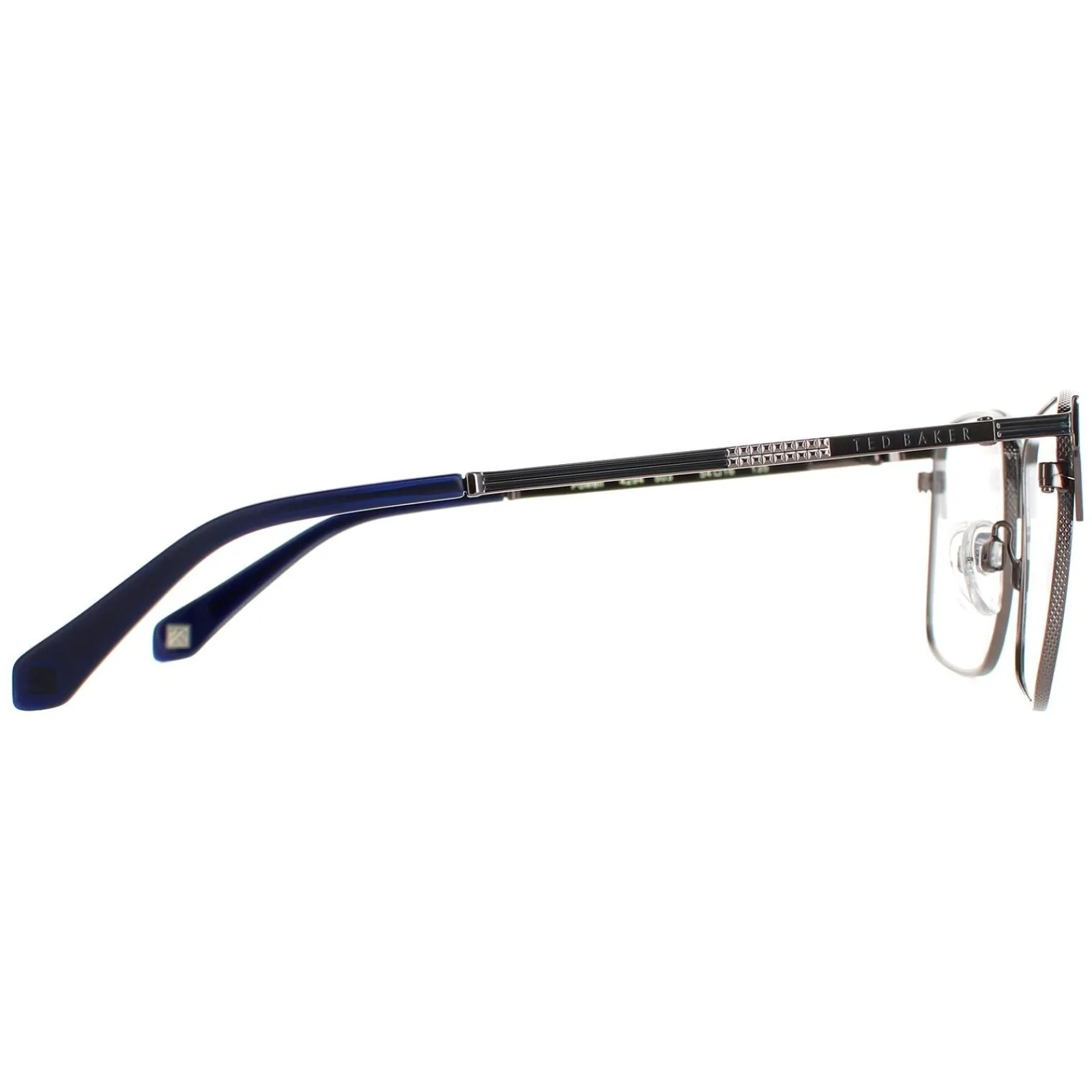 Ted Baker Ted Baker|Square^Glasses Frames TB4294 Powell 503 Navy Blue Men Women