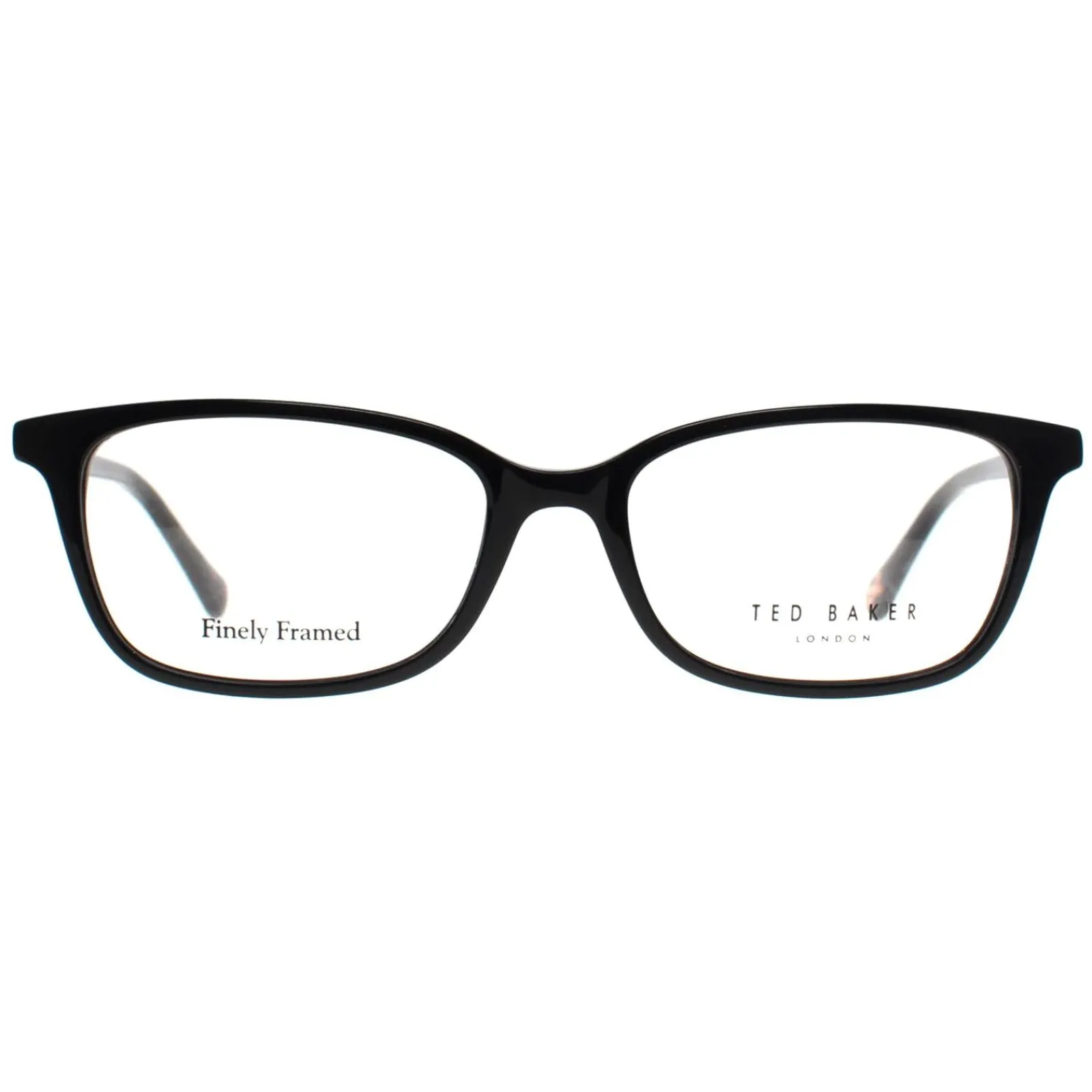 Ted Baker Ted Baker|Rectangle^Glasses Frames TB9162 Lorie 001 Black Women