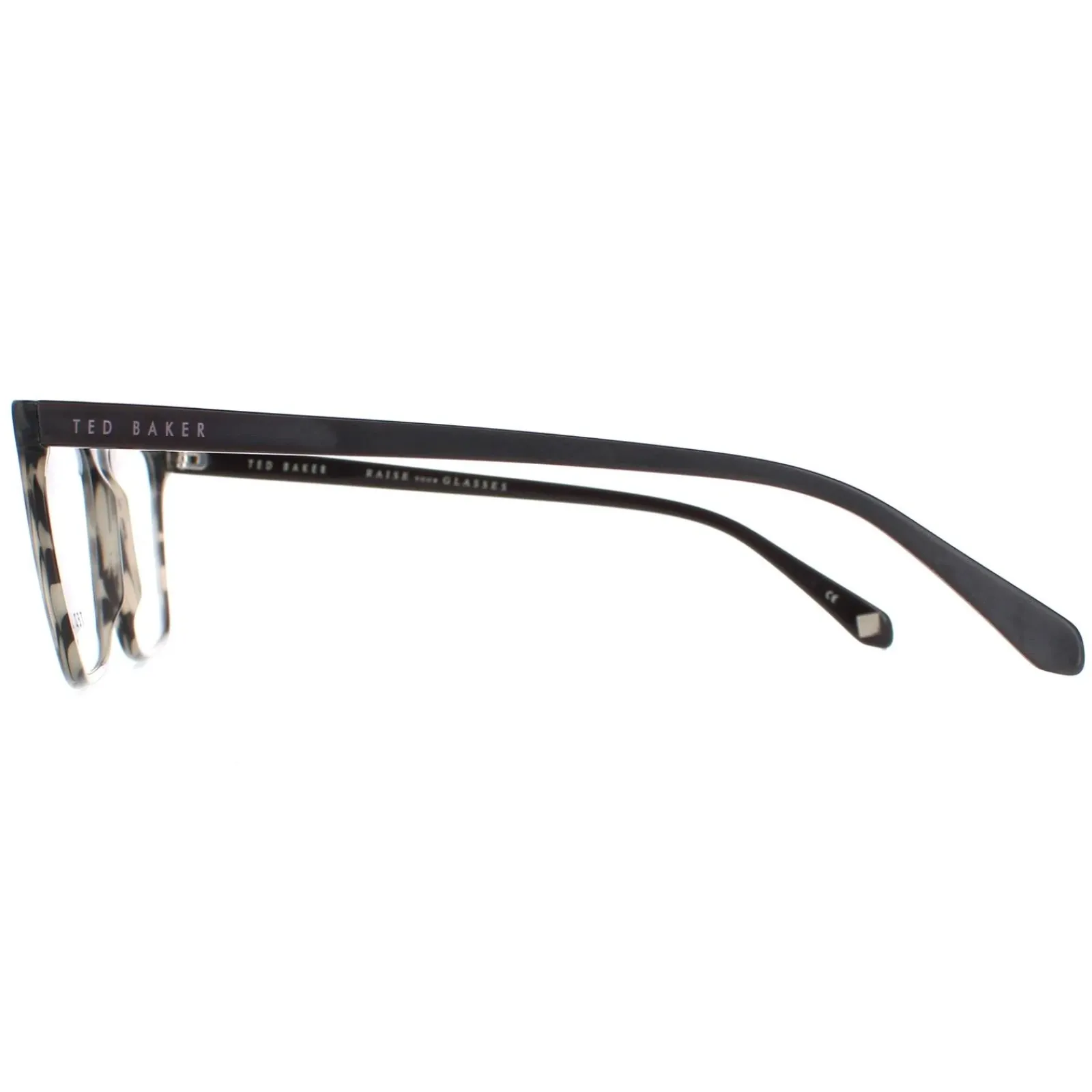 Ted Baker Square^Glasses Frames TB8209 Rowe 931 Grey Horn Men