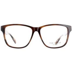 Ted Baker Square^Glasses Frames TB8232 Efren 155 Brown Horn Beige Men