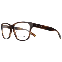 Ted Baker Square^Glasses Frames TB8232 Efren 155 Brown Horn Beige Men