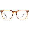 Ted Baker Round^Glasses Frames TB8219 Archer 351 Cognac Horn Men