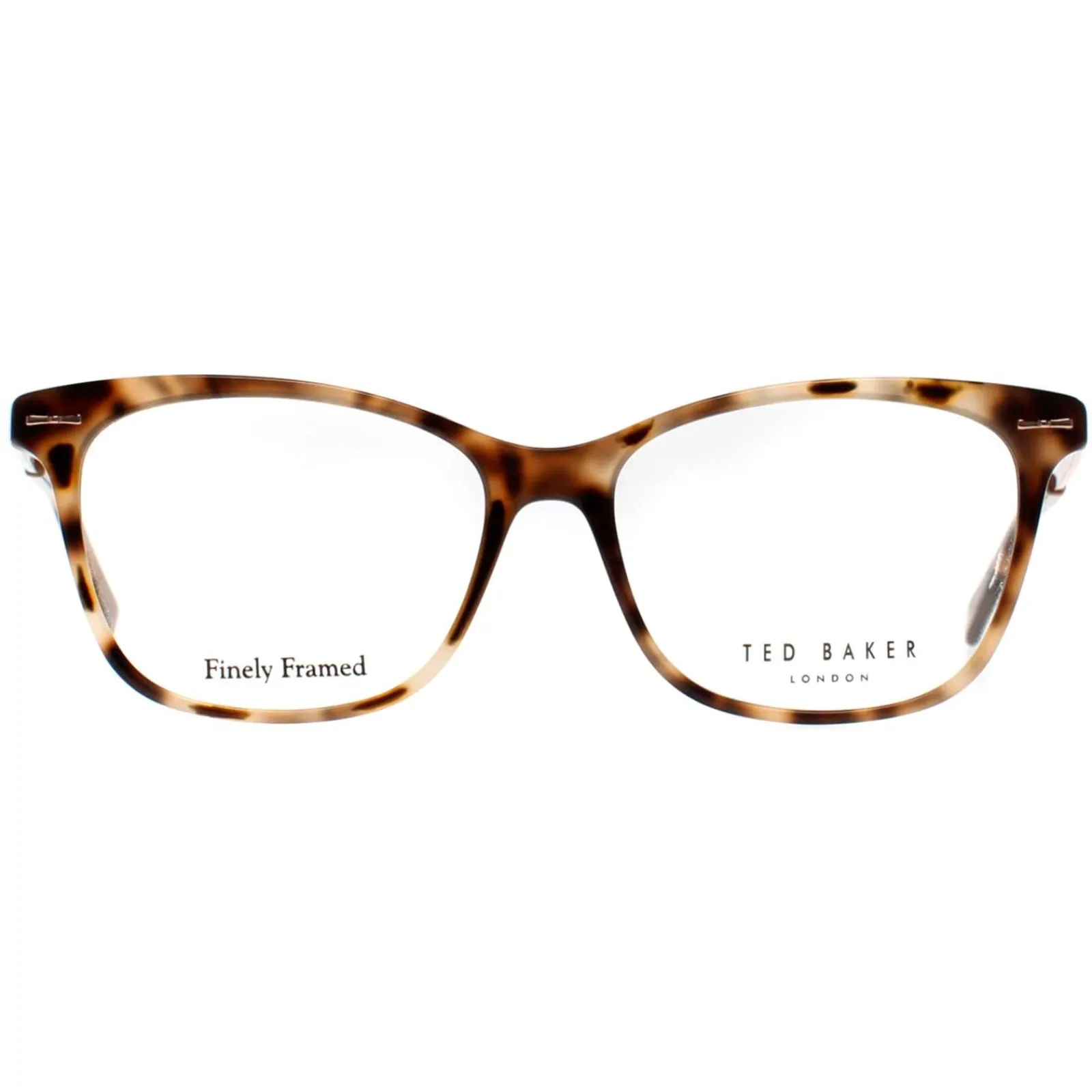 Ted Baker Ted Baker|Square^Glasses Frames TB9199 Lenna 205 Pink Tortoise Women
