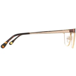 Ted Baker Ted Baker^Glasses Frames TB2227 Maddox 104 Brown and Gold Women