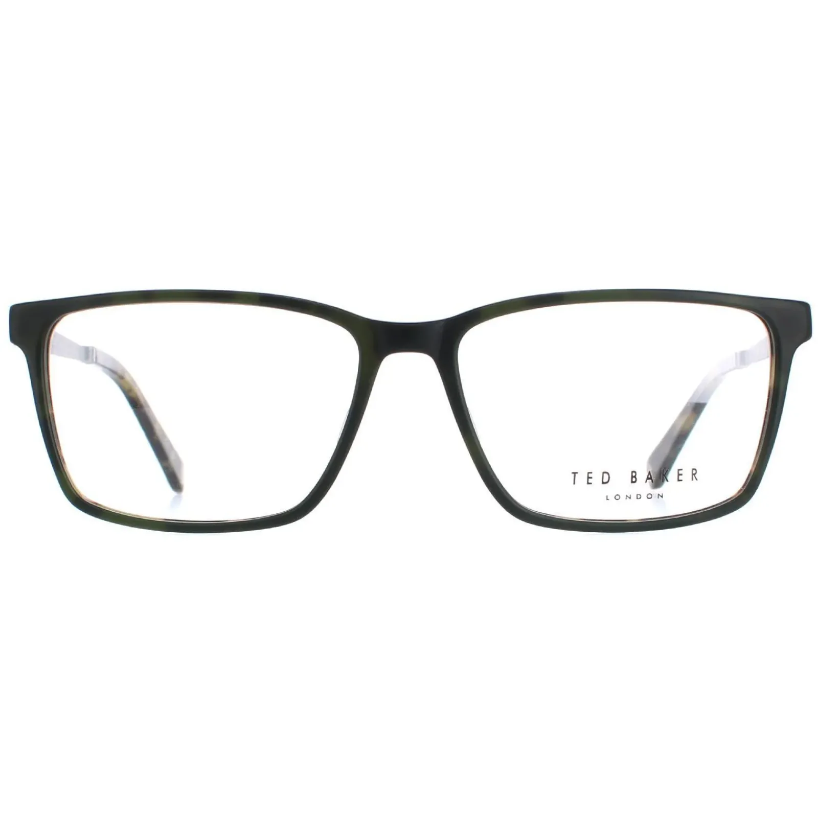 Ted Baker Rectangle^Glasses Frames TB8218 Silas 560 Racing Green Men