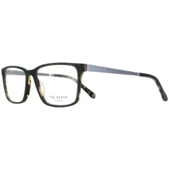 Ted Baker Rectangle^Glasses Frames TB8218 Silas 560 Racing Green Men