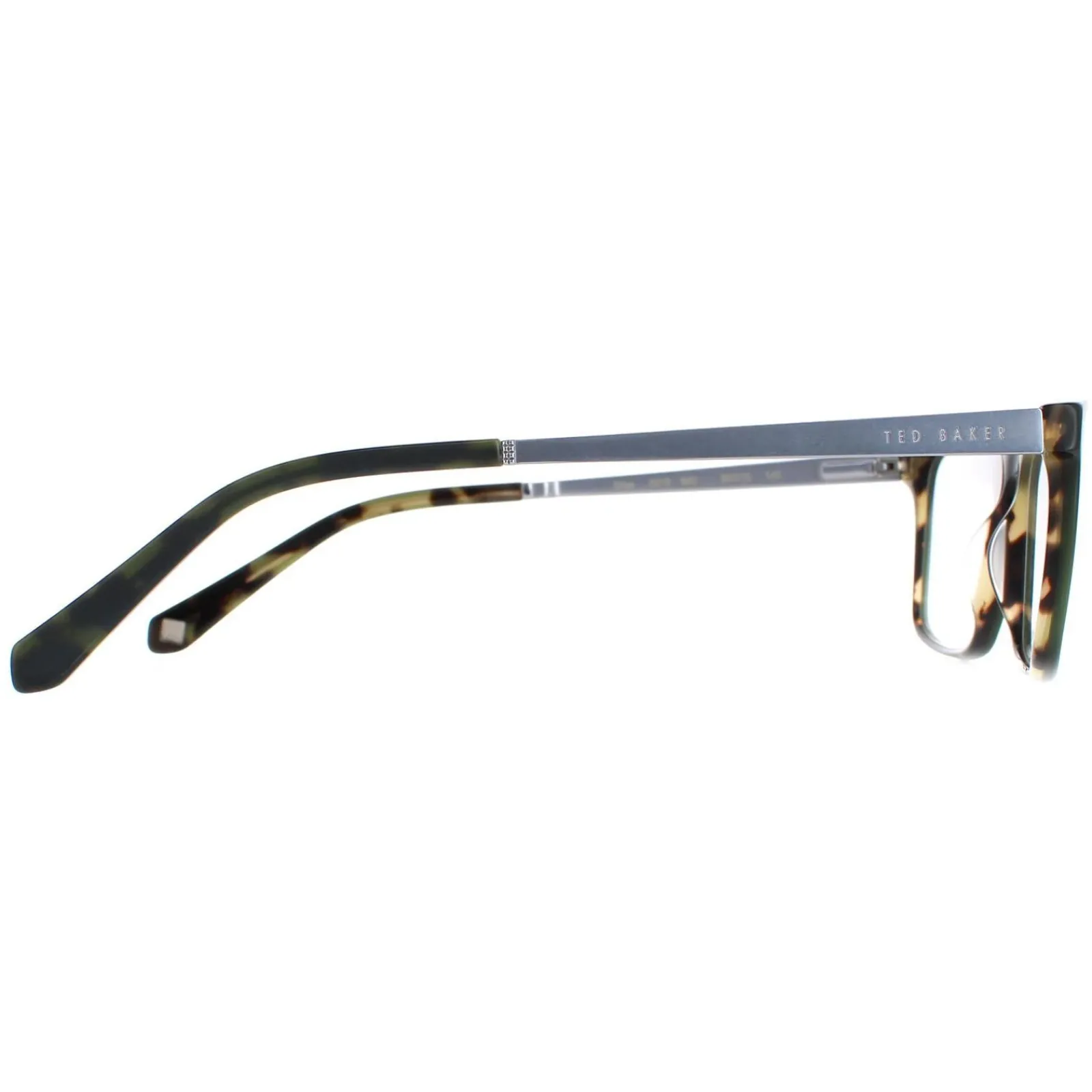 Ted Baker Rectangle^Glasses Frames TB8218 Silas 560 Racing Green Men
