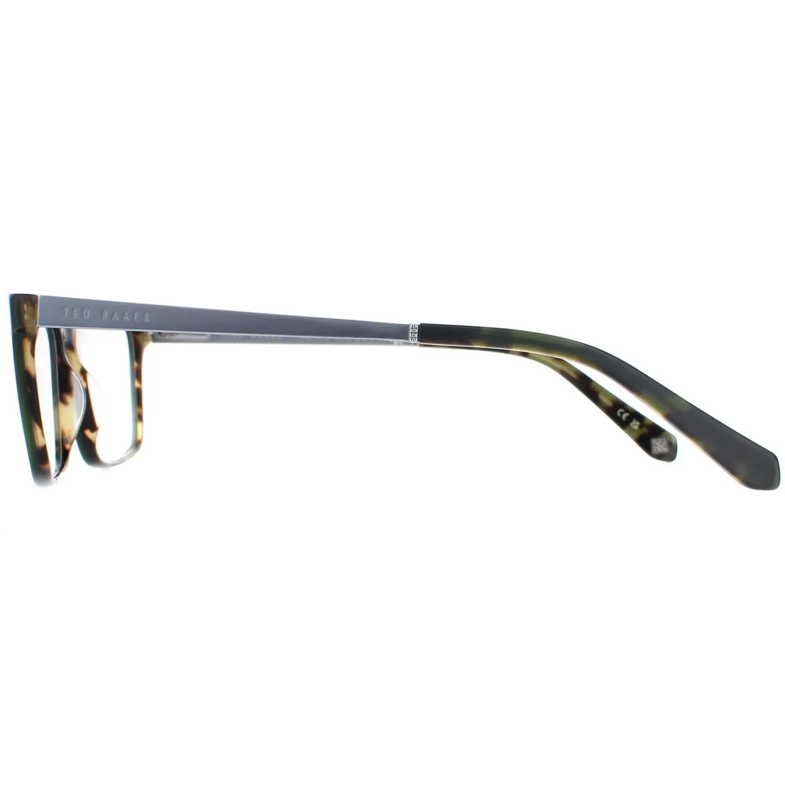 Ted Baker Rectangle^Glasses Frames TB8218 Silas 560 Racing Green Men