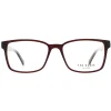 Ted Baker Rectangle^Glasses Frames TB8188 Abbott 229 Burgundy Men