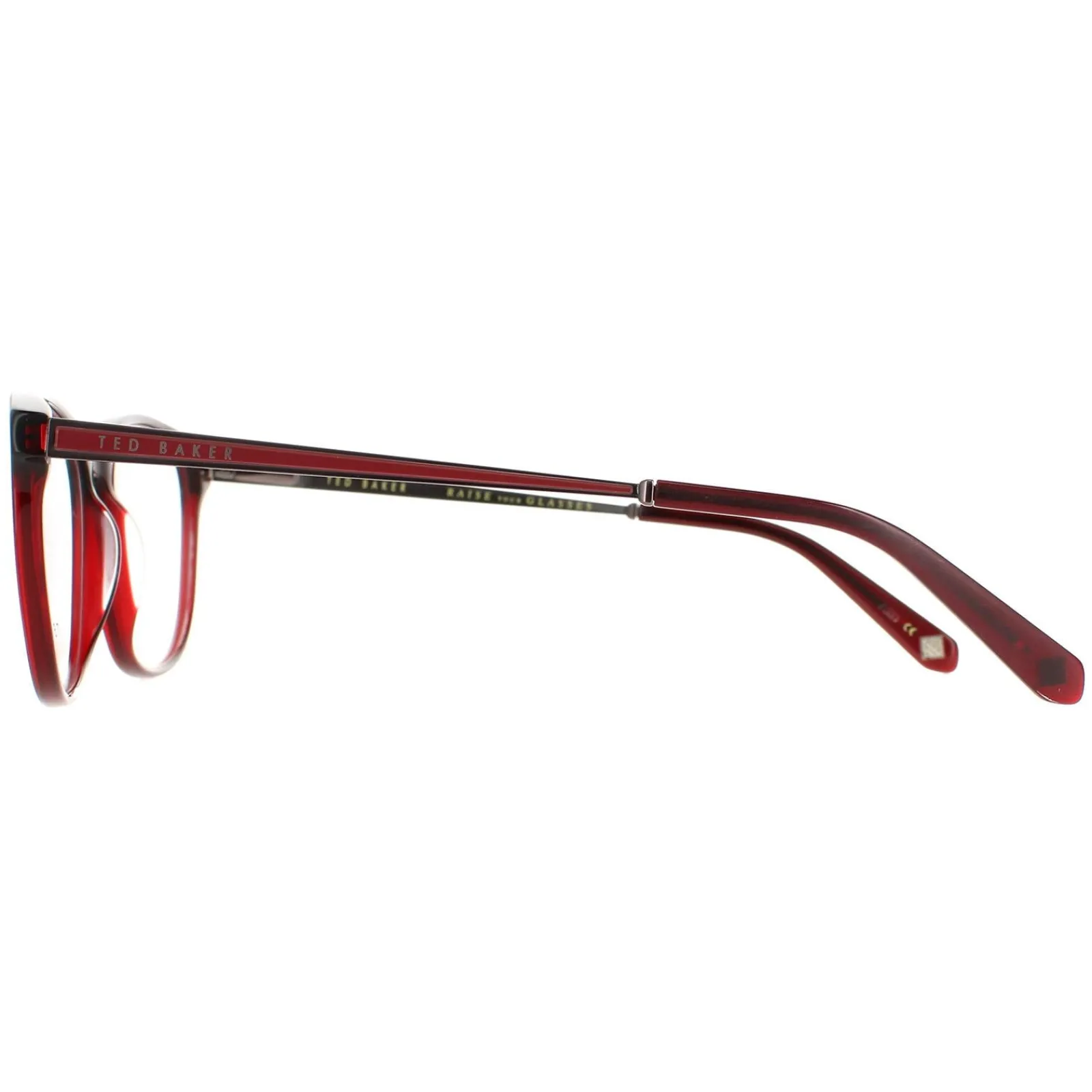 Ted Baker Ted Baker|Oval^Glasses Frames TB8191 Beale 229 Burgundy Men Women