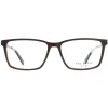 Ted Baker Rectangle^Glasses Frames TB8218 Silas 158 Brown Tortoise Men