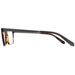 Ted Baker Rectangle^Glasses Frames TB8218 Silas 158 Brown Tortoise Men
