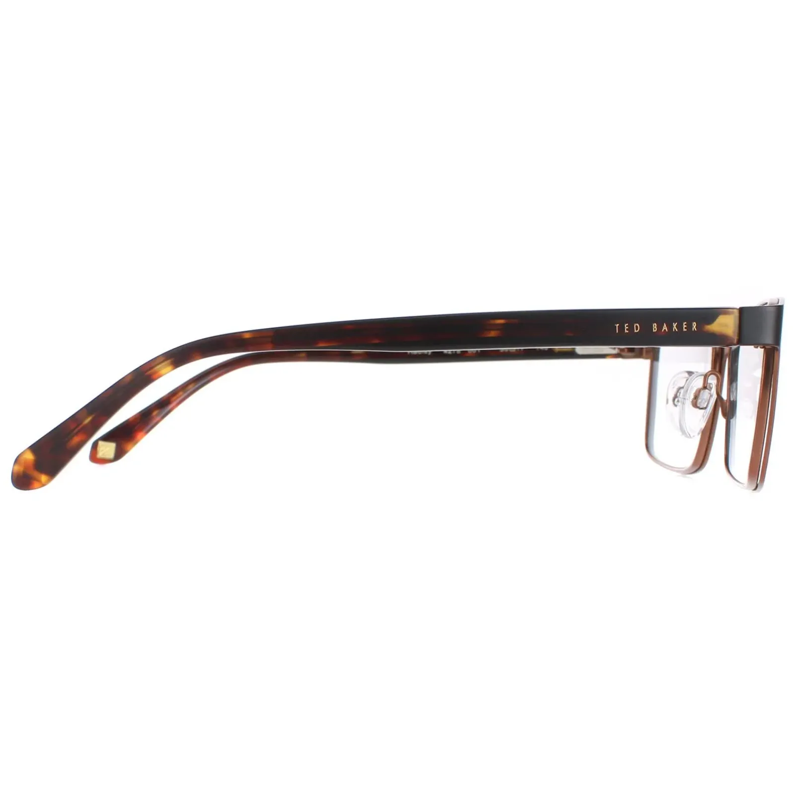 Ted Baker Rectangle^Glasses Frames TB4278 Hadley 001 Black Men