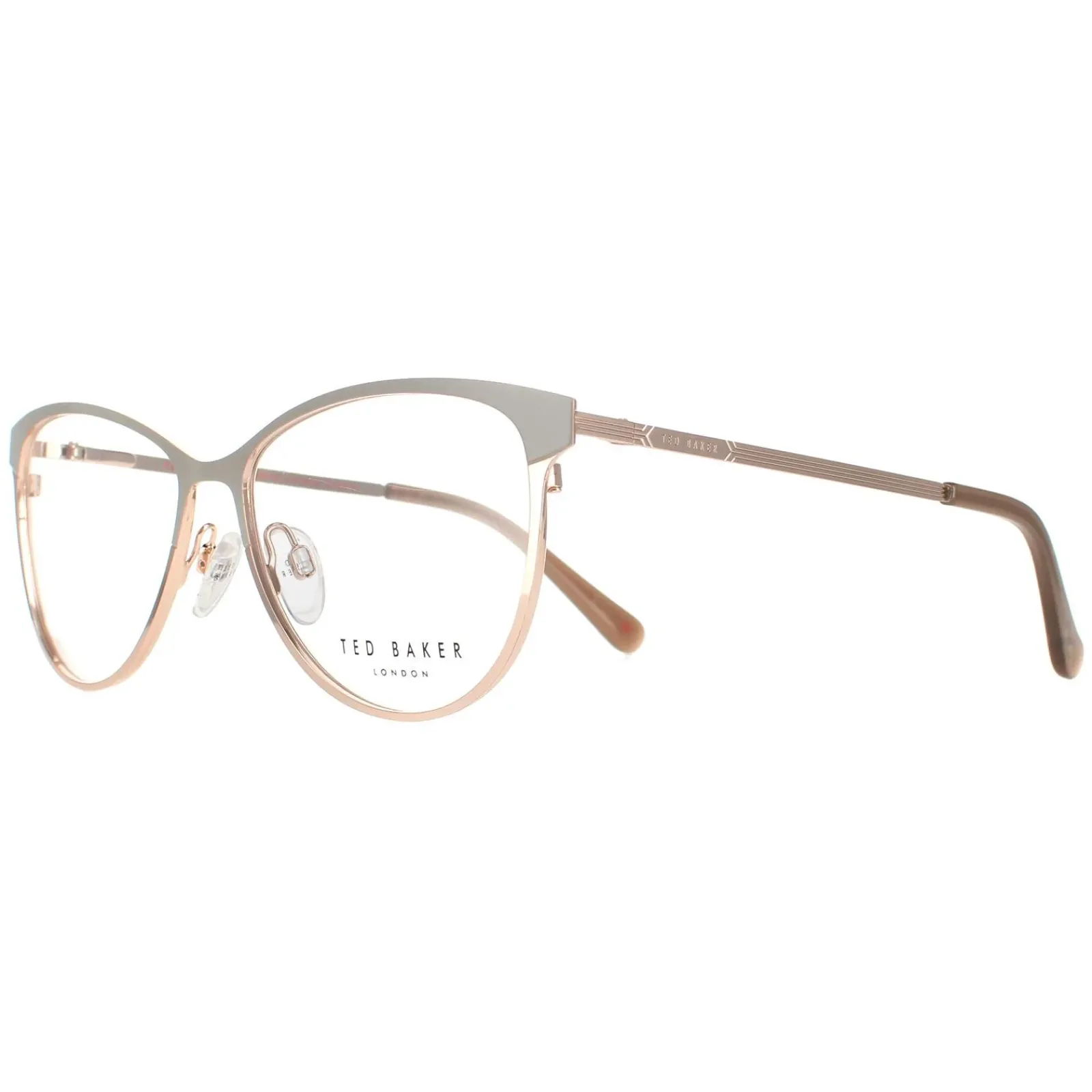 Ted Baker Ted Baker^Glasses Frames TB2255 Aure 905 Grey and Rose Gold Women