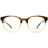 Ted Baker Round|Round^Glasses Frames TB8197 Cade 162 Brown Horn and Honey Men Wome